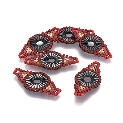 MIYUKI & TOHO Handmade Japanese Seed Beads Links SEED-E004-G01-1