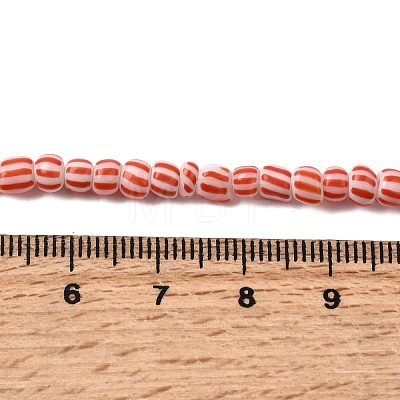 Handmade Lampwork Beads Strands BLOW-K001-01A-15-1