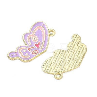 Alloy Enamel Pendants AL-CBA292F-01C-G-1