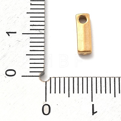 Ion Plating(IP) 304 Stainless Steel Charms STAS-R138-07G-I-1