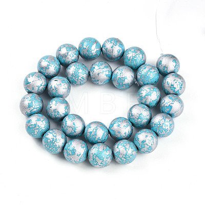 Synthetic Turquoise Beads Strands TURQ-T004-08A-09-1