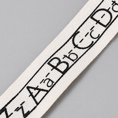 Cotton Ribbons SRIB-WH0011-474C-1