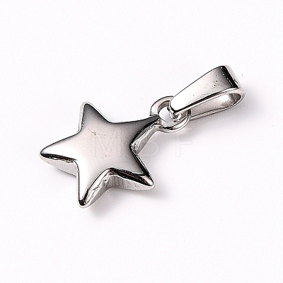 Non-Tarnish 304 Stainless Steel Charms X-STAS-I127-067P-1