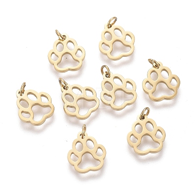 Ion Plating(IP) 304 Stainless Steel Pet Charms X-STAS-H100-26G-1