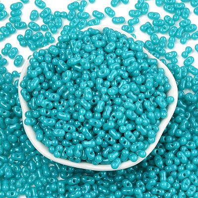 Baking Paint Glass Seed Beads SEED-L011-09A-07-1