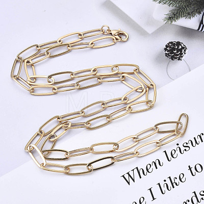 Brass Paperclip Chains MAK-S072-13A-G-1