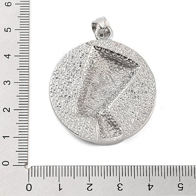 Titanium Steel Pendants STAS-S143-05A-1