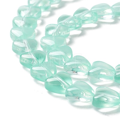 Transparent Glass Beads Strand GLAA-F112-01E-1