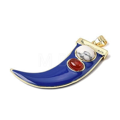 Natural & Synthetic Mixed Gemstone Pendants KK-H267-012G-06-1