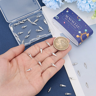 50Pcs Zinc Tibetan Style Alloy Charms FIND-SC0023-89-1