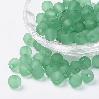 Transparent Acrylic Beads PL704-C14-1