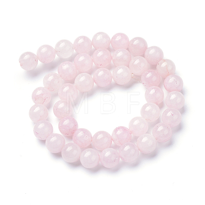 Natural Rose Quartz Bead Strands X-G-R412-03-6mm-1