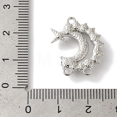 Rack Plating Alloy Crystal Rhinestone Chandelier Component Links FIND-I039-052P-1