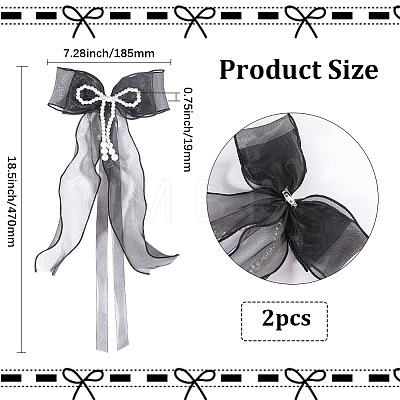 Bowknot Lace Brooches for Clothes JEWB-WH20014-06D-1
