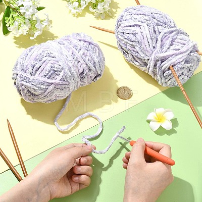 Soft Crocheting Polyester Yarn YCOR-FZC0001-01A-1