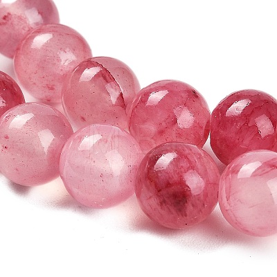 Natural Green Jade Beads Strands G-B128-A06-03-1