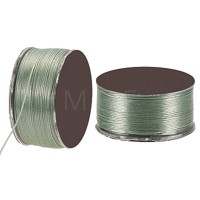 Nylon Beading Thread NWIR-WH0005-10U-1