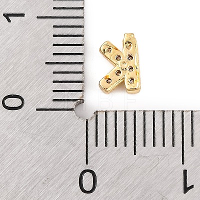 Rack Plating Brass Micro Pave Cubic Zirconia Cabochons KK-F874-04G-K-1