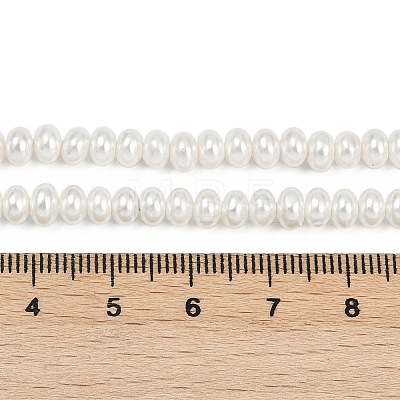 Electroplated Shell Pearl Beads Strands BSHE-Z009-11-1