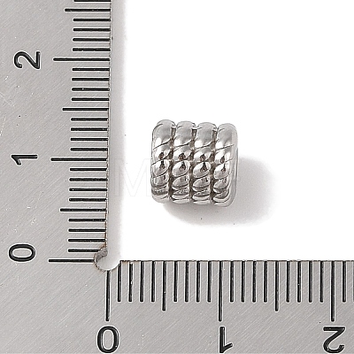 Non-Tarnish 304 Stainless Steel Beads STAS-Z058-03P-06-1