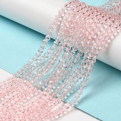 Transparent Glass Beads Strands LS-EGLA-A035-T4mm-D20-1