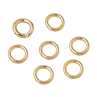 Brass Open Jump Rings KK-CBA1A60-06A-G-1