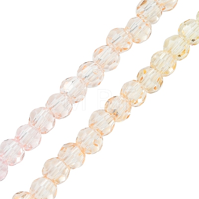 Transparent Glass Beads Strands GLAA-YW0001-59B-1