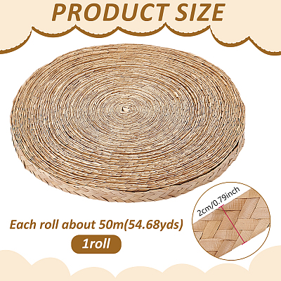 Handmade Woven Crafts Frond Ribbon DIY-NB0015-67A-1