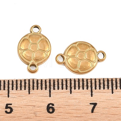 304 Stainless Steel Sports Ball Links Connector Charms STAS-Z203-10G-01-1