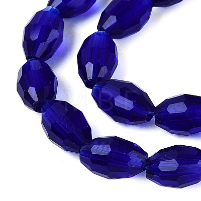 Transparent Glass Beads Strands GLAA-N071-01A-A15-1