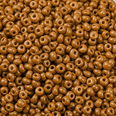 8/0 Baking Paint Glass Seed Beads SEED-M012-02A-51-1