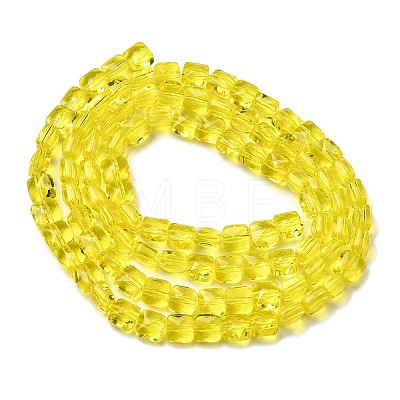 Transparent Glass Beads Strands GLAA-L050-A14-1