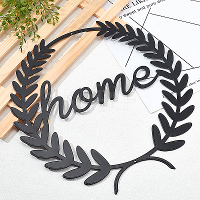 Iron Garland Wall Decorations IFIN-WH0053-35-1