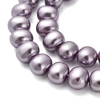 Shell Pearl Beads Strands BSHE-F013-01C-1