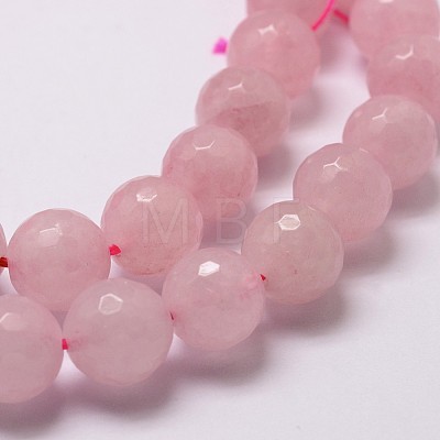 Natural Rose Quartz Beads Strands X-G-D840-20-12mm-1