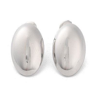 Non-Tarnish 304 Stainless Steel Stud Earrings EJEW-H115-19P-1