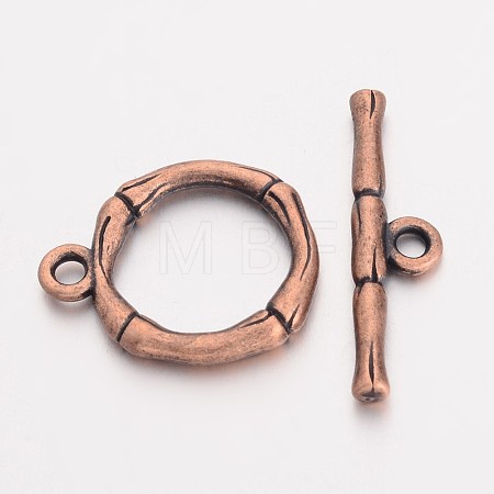 Alloy Toggle Clasps X-EA9143Y-1
