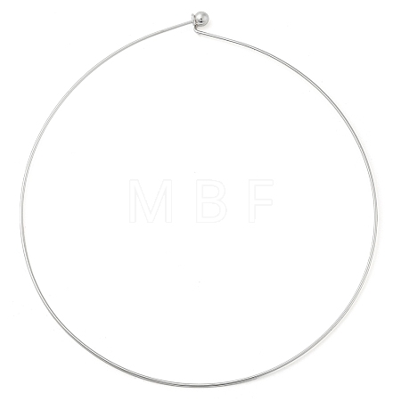 Brass Necklace Making NJEW-H081-S-1