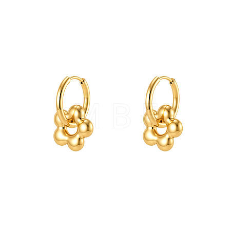 304 Stainless Steel Hoop Dangle Earrings for Women AF5026-4-1