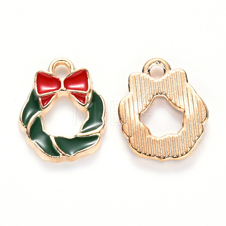 Alloy Enamel Charms ENAM-S121-109-1