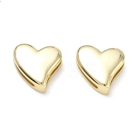 Brass Slider Charms KK-CBA9234-19G-1