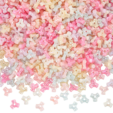 1000Pcs Plastic Beads KY-PA0001-23-1