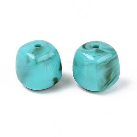 Opaque Acrylic Beads OACR-ZX006-33Q-1
