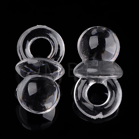 Transparent Acrylic Pendants TACR-R16-9-1
