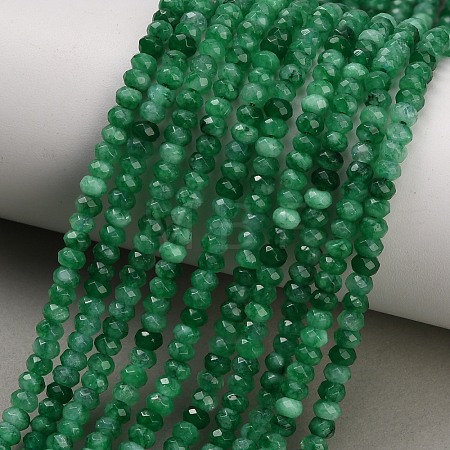 Dyed Natural White Jade Beads Strands GG-CBAF9EE-A09-3x4mm-1