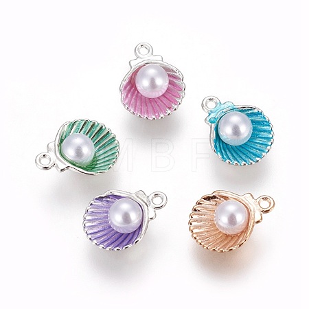 Alloy Enamel Pendants PALLOY-F224-03-1