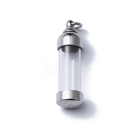 304 Stainless Steel Pendants STAS-D097-01B-P-1