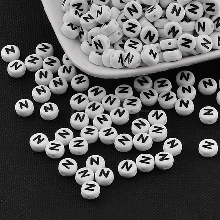 Acrylic Beads PL37C9070-N-1
