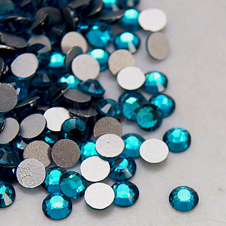 Glass Flat Back Rhinestone LS-RGLA-C002-SS34-229-1