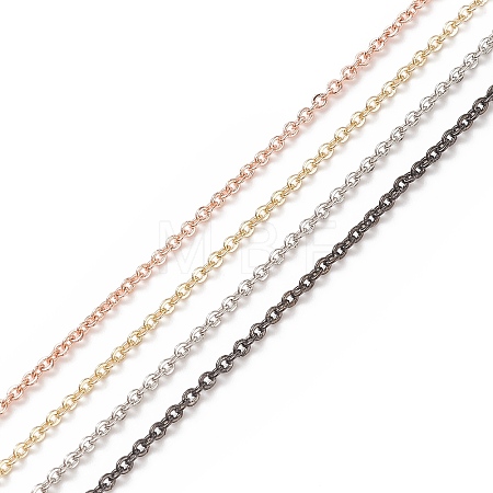 Brass Chain Necklaces MAK-L009-03-1